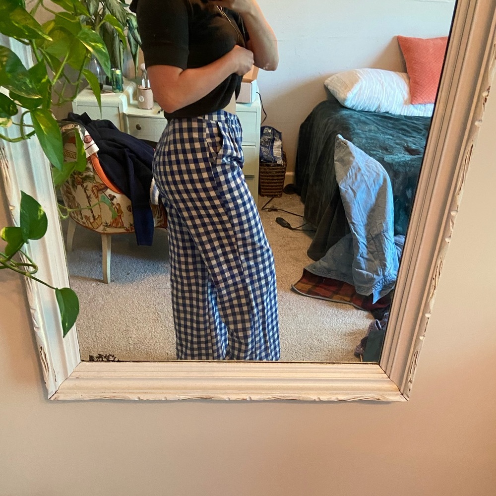 Checkered pants